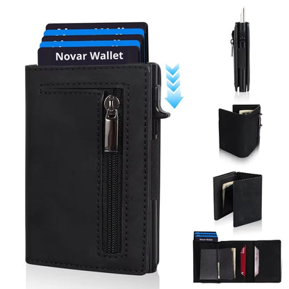 Novar Wallet – Portefeuille automatique avec protection RFID